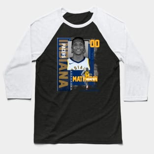 Indiana Pacers Bennedict Mathurin 00 Baseball T-Shirt